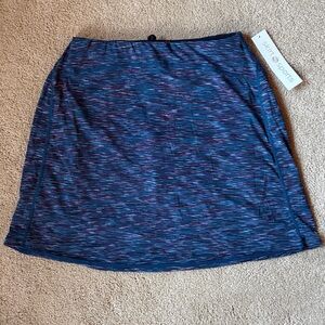 Skirt Sports Happy Girl Skirt - blue space dye - Medium NWT